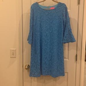 Brand new, never worn. Beautiful lace A line lily dress